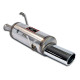 Sistemi di scarico SUPERSPRINT Supersprint Rear exhaust 120x80 PEUGEOT 206 XR/XT 1.1i 98-09 | race-shop.it
