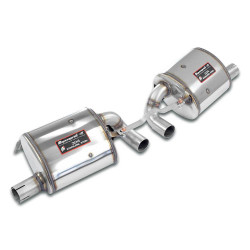 Supersprint Rear exhaust Right + Left "Sport" PORSCHE 987 BOXSTER 2.7i 05-08