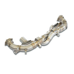 Supersprint Front pipe Right - LeftReplaces catalytic (With heat exchangers) PORSCHE 993 3.6i Turbo 95+