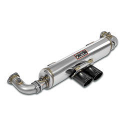 Supersprint Rear exhaust (no Kat.) OO90 "Gun Metal Grey" PORSCHE 996 GT3 3.6i 99-01 "CUP"
