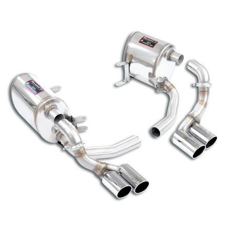 Sistemi di scarico SUPERSPRINT Supersprint Race Mufflers Package, quad tips PORSCHE 997 Carrera Coupè 3.6i 04-08 | race-shop.it