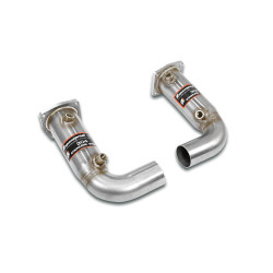 Supersprint Front pipe Right - Left (Replaces cat.) PORSCHE 997 Turbo 09+