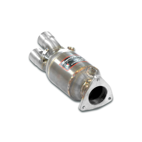 Sistemi di scarico SUPERSPRINT Supersprint Front Metallic catalytic converter Left PORSCHE 991 Carrera / Carrera 4 3.4i 12-15 | race-shop.it