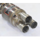 Sistemi di scarico SUPERSPRINT Supersprint Front Metallic catalytic converter Left PORSCHE 991 Carrera / Carrera 4 3.4i 12-15 | race-shop.it