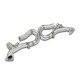 Sistemi di scarico SUPERSPRINT Supersprint "X-Pipe" + valves Right - Left PORSCHE 991 Carrera / Carrera 4 3.4i 12-15 | race-shop.it