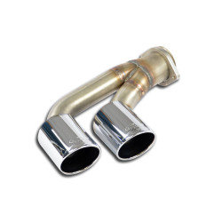 Supersprint Endpipes kit Left OO90 PORSCHE 991 Turbo 3.8i 13-15