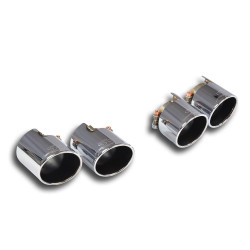Supersprint Endpipe kit Right OO 90 - Left OO 90 PORSCHE 991 Carrera / Carrera 4 3.0i Turbo 16+ (Std. Quad-Exhaust)