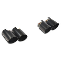 Supersprint Endpipe kit "Race-Gun Metal Grey" Right OO100 - Left OO100 PORSCHE MACAN 2.0 TFSI 14-18