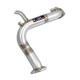 Sistemi di scarico SUPERSPRINT Supersprint Connecting pipe (Deletes GPF) PORSCHE MACAN 2.0 TFSI 19-20 | race-shop.it
