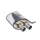 Sistemi di scarico SUPERSPRINT Supersprint Rear exhaust left PORSCHE MACAN 2.0 TFSI 21+ | race-shop.it