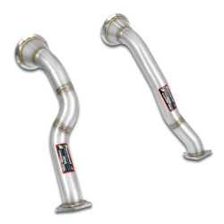 Supersprint Downpipe right - left (Replaces catalytic) (Left / Right Hand Drive) PORSCHE MACAN GTS 2.9L V6 19-21 (with valve)