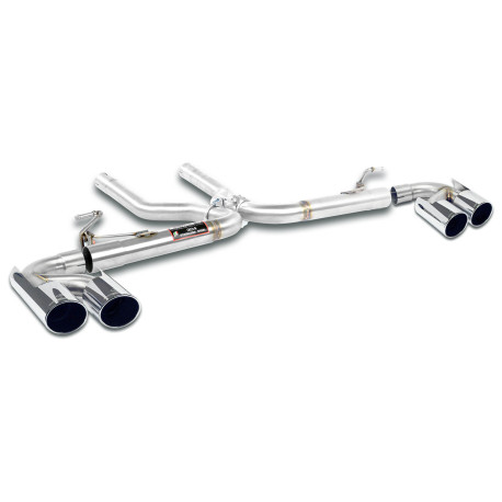 Sistemi di scarico SUPERSPRINT Supersprint Rear pipe Right OO100 - Left OO100 (Muffler delete) PORSCHE 958 CAYENNE 3.6i VR6 10-13 | race-shop.it