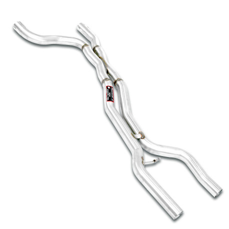 Sistemi di scarico SUPERSPRINT Supersprint Central pipes kit "X-Pipe" PORSCHE 958 CAYENNE S 3.0 V6 Hybrid 10-13 | race-shop.it