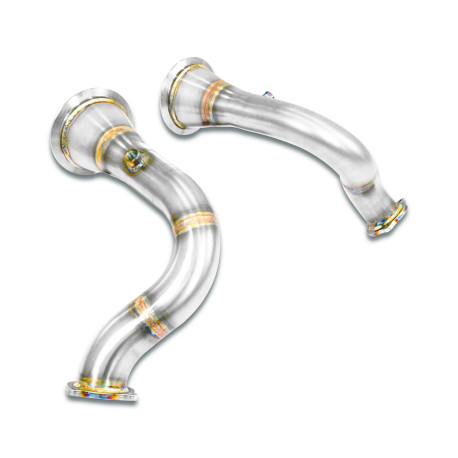 Sistemi di scarico SUPERSPRINT Supersprint Downpipe kit Right + Left (Replaces catalytic converter) PORSCHE 536 CAYENNE S SUV 2.9L V6 18-23 (with valve) | race-shop.it