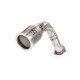 Sistemi di scarico SUPERSPRINT Supersprint Downpipe Right with Metallic catalytic converter PORSCHE 536 CAYENNE S SUV 2.9L V6 18-23 (with valve) | race-shop.it