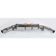 Sistemi di scarico SUPERSPRINT Supersprint Rear exhaust Right O70 - Left O70 PORSCHE 911 Coupè T - E - L - S 2.0L / 2.2L / 2.4L 66-73 | race-shop.it