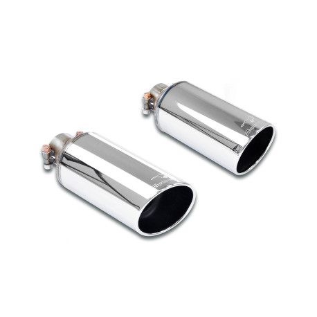 Sistemi di scarico SUPERSPRINT Supersprint Endpipe kit Right - Left O100 SEAT LEON 5F 1.2 TSI 13+ | race-shop.it