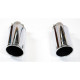 Sistemi di scarico SUPERSPRINT Supersprint Endpipe kit Right - Left O100 SEAT LEON 5F 1.2 TSI 13+ | race-shop.it