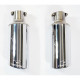 Sistemi di scarico SUPERSPRINT Supersprint Endpipe kit Right - Left O100 SEAT LEON 5F 1.2 TSI 13+ | race-shop.it