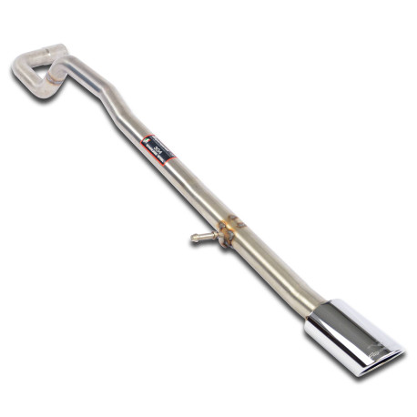Sistemi di scarico SUPERSPRINT Supersprint Rear pipe 100x75 (Muffler delete) SEAT TOLEDO 1.2 TSi 12-15 | race-shop.it