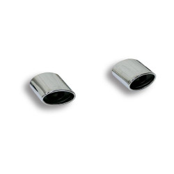 Supersprint Endpipe kit Right - Left 145x95 SEAT LEON 1.4i 06+