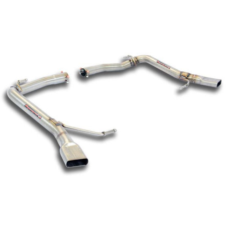 Sistemi di scarico SUPERSPRINT Supersprint Exit pipes kit Right - Left SKODA OCTAVIA VRS 2.0 TDI (Sedan + S.W.) 13+ | race-shop.it