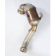 Sistemi di scarico SUPERSPRINT Supersprint Turbo downpipe kit + Metallic catalytic converter VW POLO 2G GTI 18-21 | race-shop.it