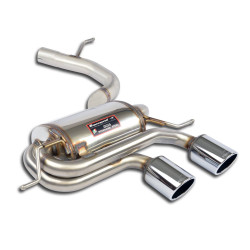 Supersprint Rear exhaust "Racing" OO100 VW GOLF V R32 06+