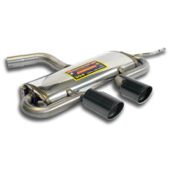 Supersprint Rear exhaust OO100 "Gun Metal Grey" VW GOLF VI GTI 2.0 TSI 09+ (For GOLF VI R rear bumper)