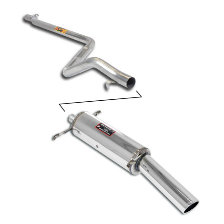Sistemi di scarico SUPERSPRINT Supersprint Sound package Oversize Ø50mm VW SCIROCCO GTi 1.8 84+ | race-shop.it