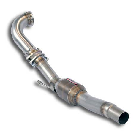 Sistemi di scarico SUPERSPRINT Supersprint Turbo downpipe kit + Metallic catalytic converter VW SCIROCCO 2.0 TSI 15-17 | race-shop.it