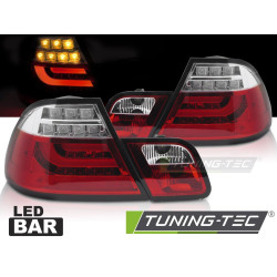 LED TAIL LIGHTS RED fits BMW E46 99-03 COUPE