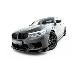 MAXTON DESIGN splitter anteriore per BMW M5 F90, nero lucido, V3