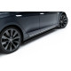 Body kit e accessori visivi MAXTON DESIGN diffusori minigonne per Tesla Model S Mk1, nero lucido, V1 | race-shop.it