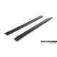 Body kit e accessori visivi MAXTON DESIGN diffusori minigonne per Tesla Model S Mk1, nero lucido, V2 | race-shop.it