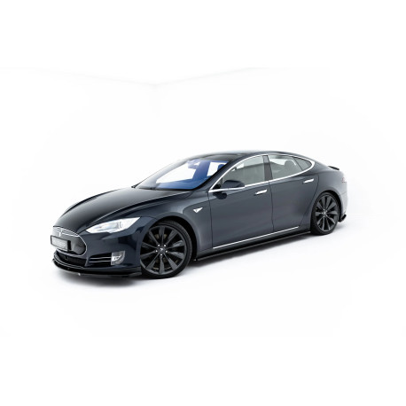 Body kit e accessori visivi MAXTON DESIGN set di splitter per Tesla Model S Mk1, V1 | race-shop.it