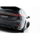 Body kit e accessori visivi MAXTON DESIGN splitter posteriore per Audi A6 S-Line C9 (con barre verticali), nero lucido, V3 | race-shop.it