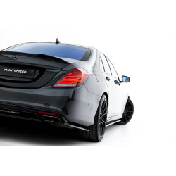 MAXTON DESIGN splitter laterali posteriori per Mercedes-Benz S AMG-Line W222, nero lucido