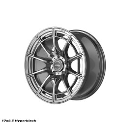 STROM DS-F55 wheel 17x8.5 5x114.3 73.1 ET26, Light Hyper Black