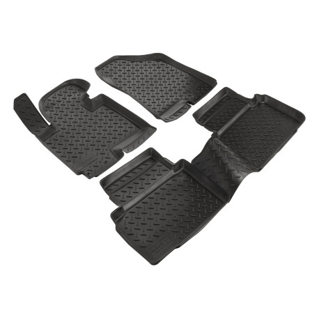 Per modello specifico 3D rubber floor mats for HYUNDAI ix35 2010-2015 4pc | race-shop.it