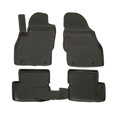 Per modello specifico 3D rubber floor mats for OPEL Corsa D /E 2006-2019 4pc | race-shop.it