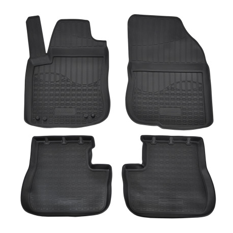 Per modello specifico 3D rubber floor mats for PEUGEOT 208 2012-2019 | race-shop.it