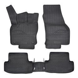 3D rubber floor mats for SEAT Ateca 2016-up 5 pcs