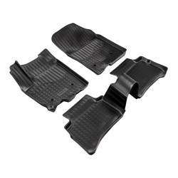 3D rubber floor mats for SUZUKI Vitara 2015-up 4pc