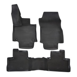 3D rubber floor mats for TOYOTA RAV4 V / RAV4 V PHEV 2019-2025 AT 4pcs