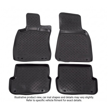 Per modello specifico 3D rubber floor mats for SUZUKI Swift 5 2017-up 4pcs | race-shop.it