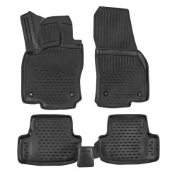 Rubber floor mats for VOLKSWAGEN T-ROC 2017-up