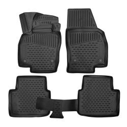 Rubber floor mats for SKODA Scala 2019-up 4 pcs