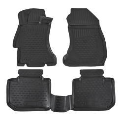 Rubber floor mats for SUBARU Crosstrek 2013-2017, SUV USA