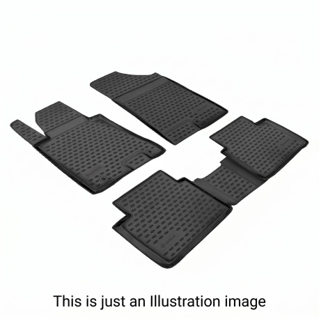 Per modello specifico Rubber floor mats for RENAULT Captur 2019-up 4pcs | race-shop.it